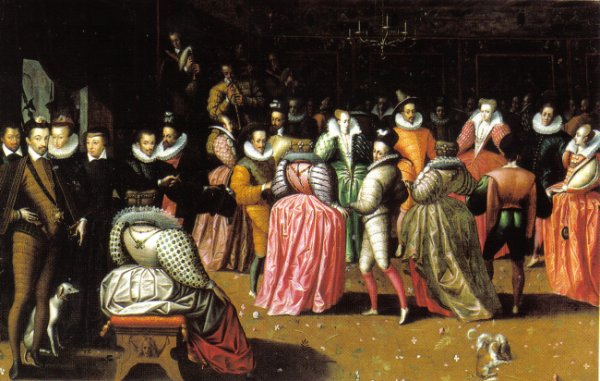 Bal à la cour d'Henri III- le Louvre - 1581
