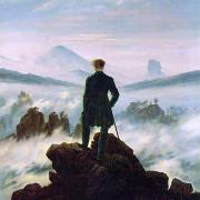 Caspar David Friedrich : le voyageur contemplant une mer de nuages