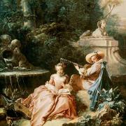 Boucher : la leçon de musique